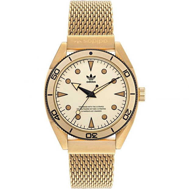 Gold Stainless Steel Watch