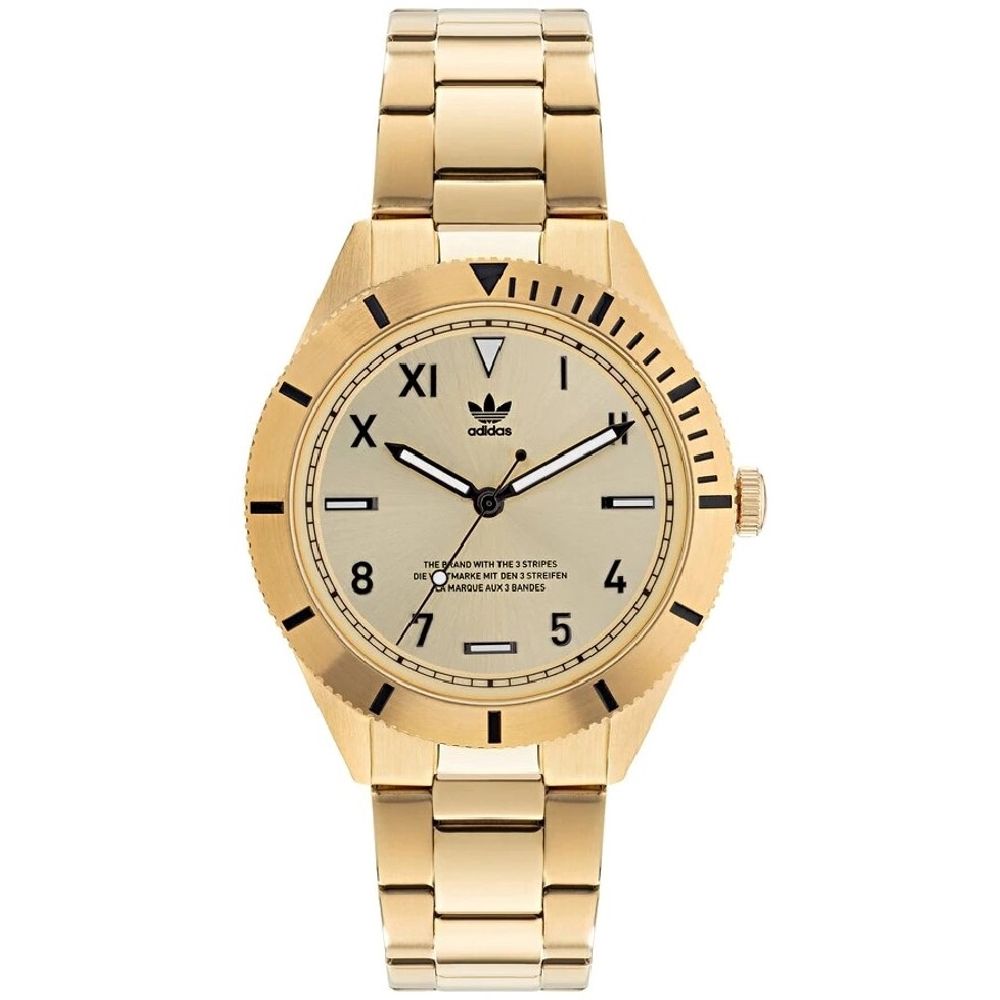 Gold Stainless Steel Watch