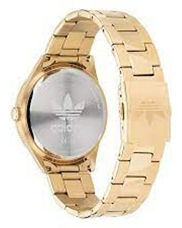Gold Stainless Steel Watch