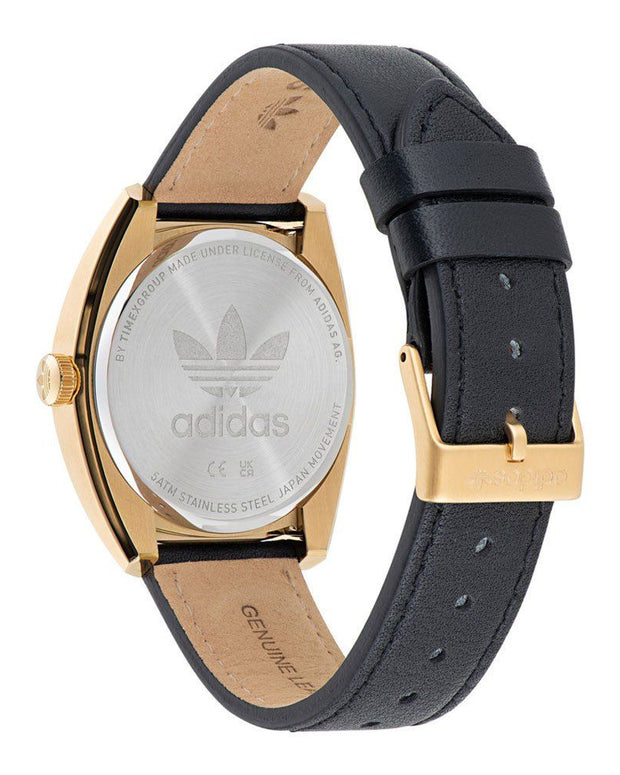 Black Leather Watch