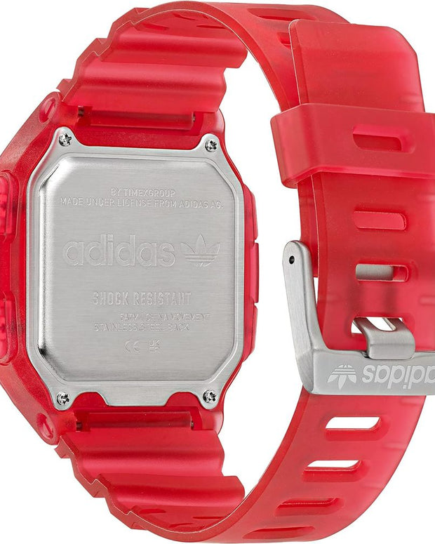 Red Resin Watch