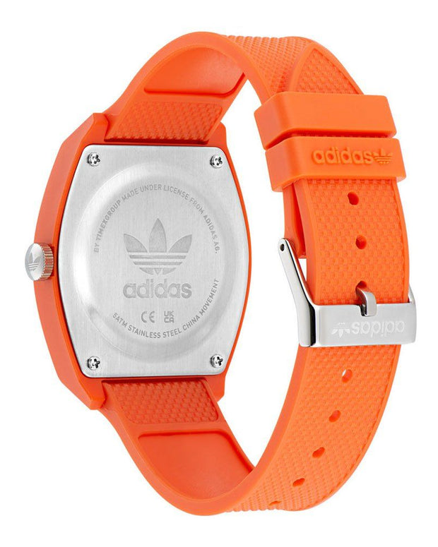 Orange Synthetic Watch