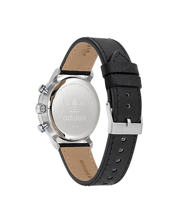 Black Leather Watch