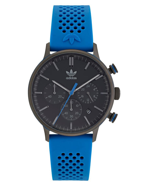 Blue Rubber Watch