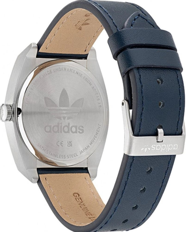 Blue Leather Watch