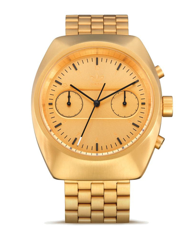 Gold Stainless Steel Watch