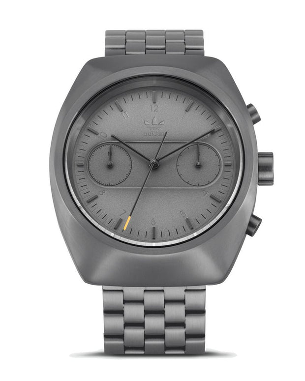 Gray Stainless Steel Watch