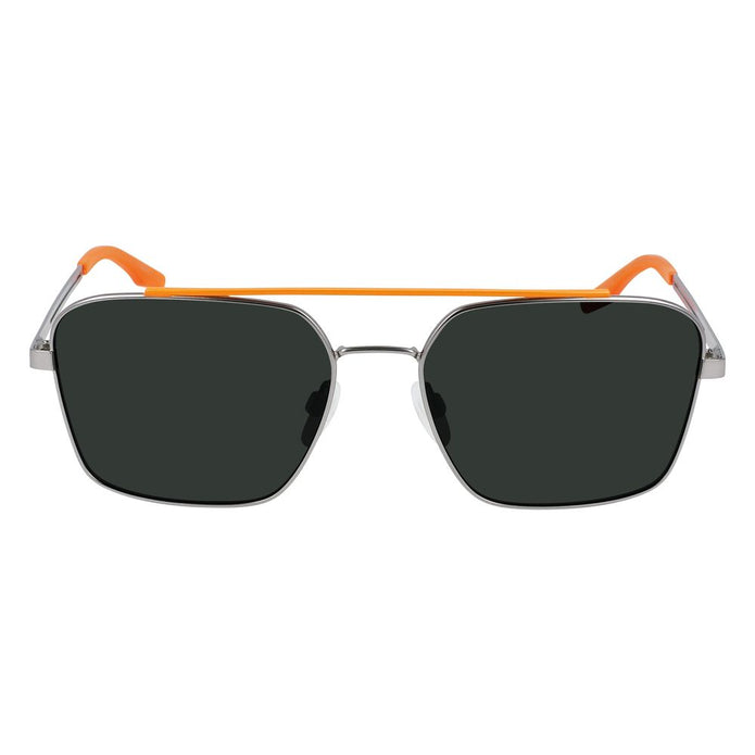 Gray Metal Sunglasses