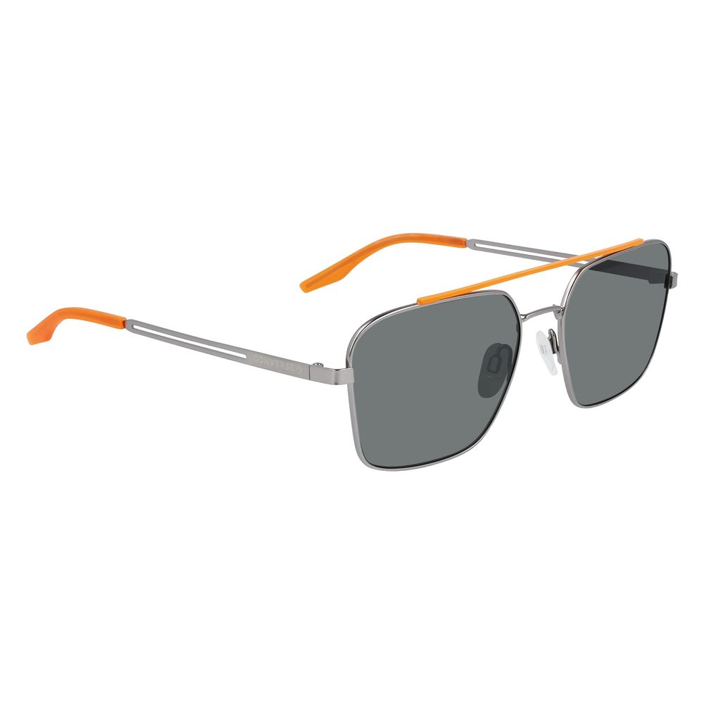 Gray Metal Sunglasses