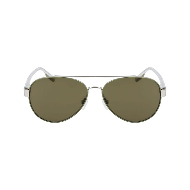 Green Metal Sunglasses