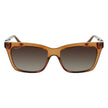 Brown Injected Sunglasses