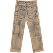 Beige Cotton Jeans & Pant