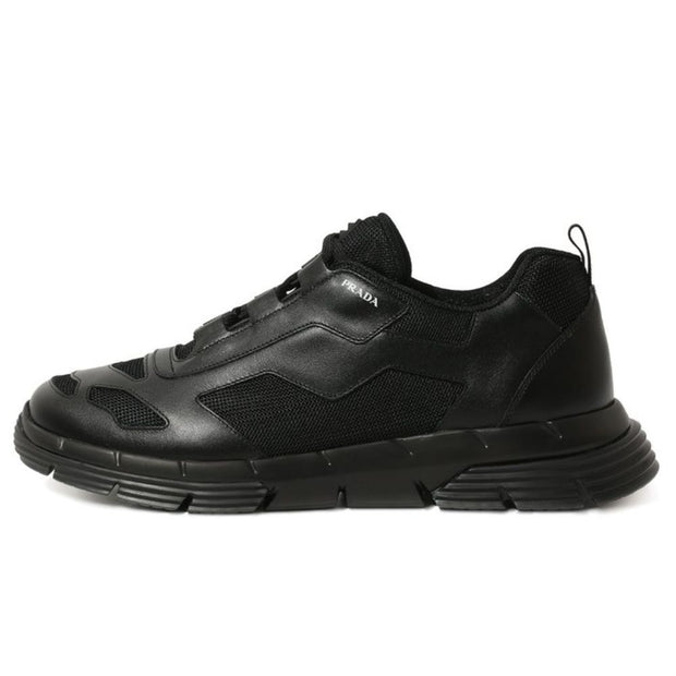 Black Leather Di Calfskin Sneaker