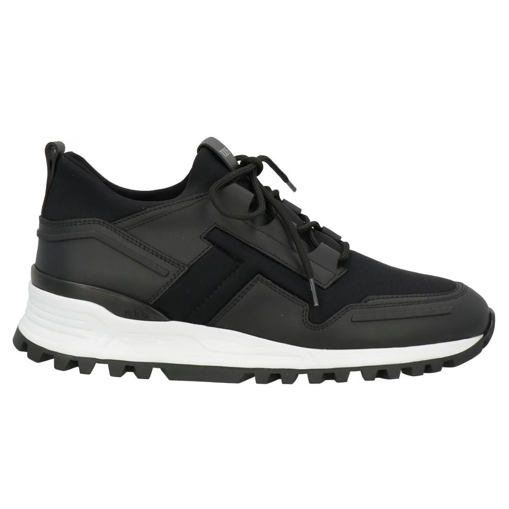 Black Leather Di Calfskin Sneaker