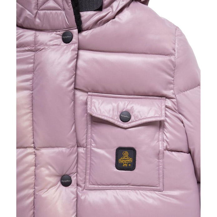 Pink Nylon Jackets & Coat