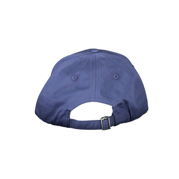 Blue Cotton Men Cap