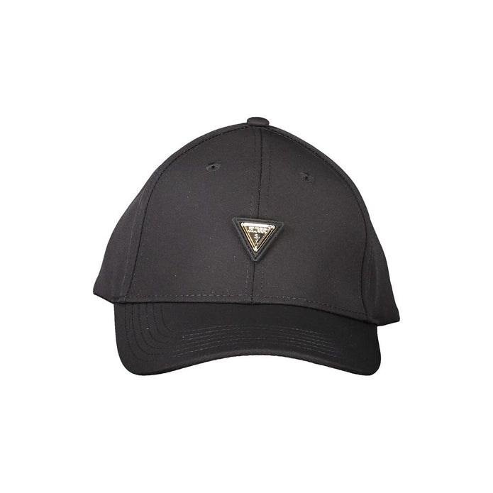 Black Polyamide Women Hat