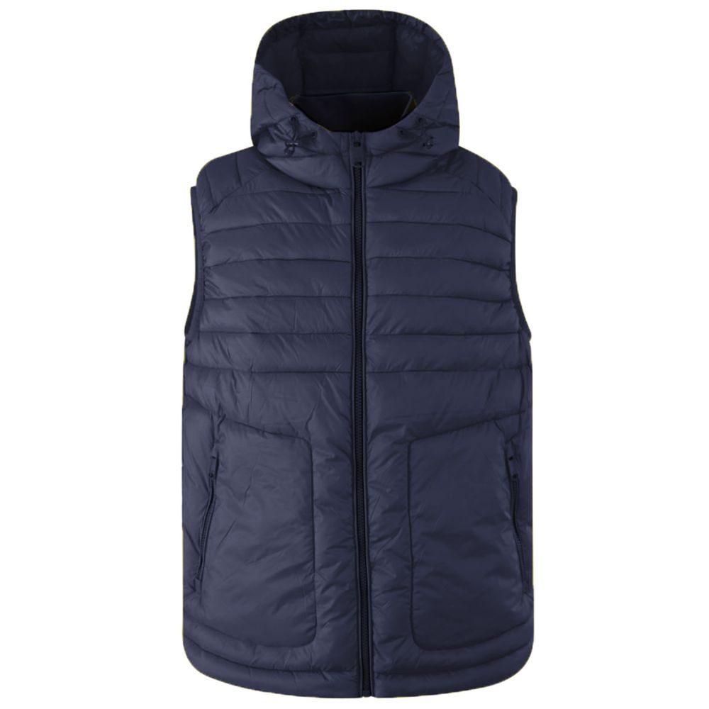 Blue Nylon Vest