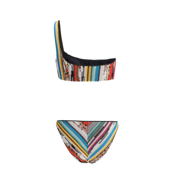 Lamé striped Bikini