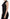 Black Sleeveless Crewneck Vest Pullover