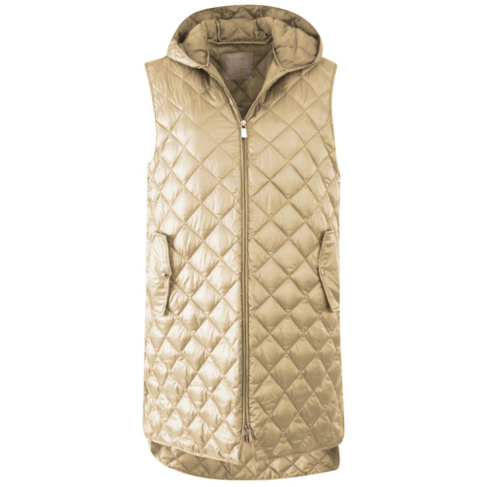 Beige Nylon Vest