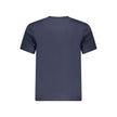 Blue Cotton Men T-Shirt