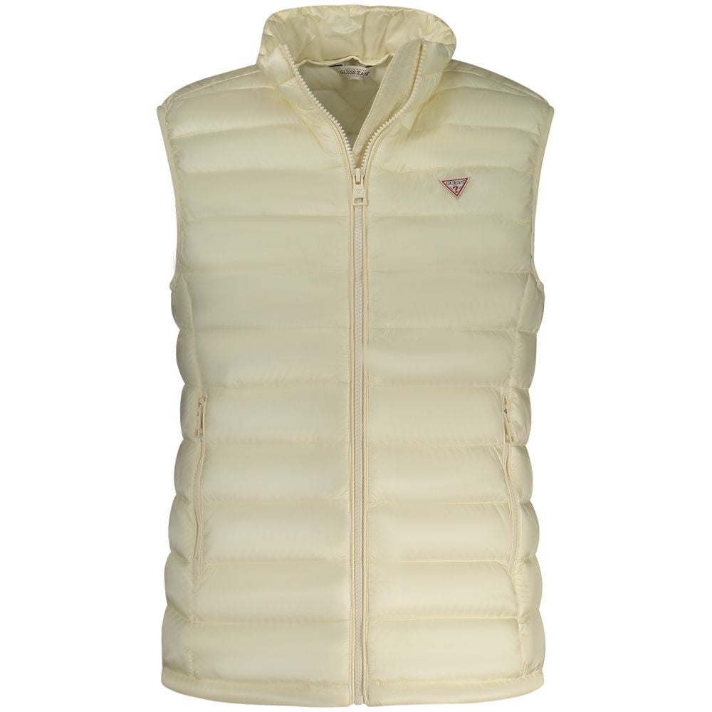 Beige Polyamide Women Jacket