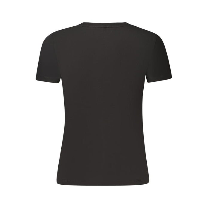 Black Cotton Women TShirt