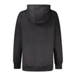 Black Polyester Women Sweater Hoodie