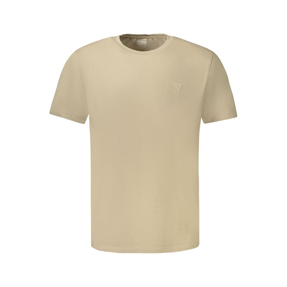 Beige Cotton T-Shirt