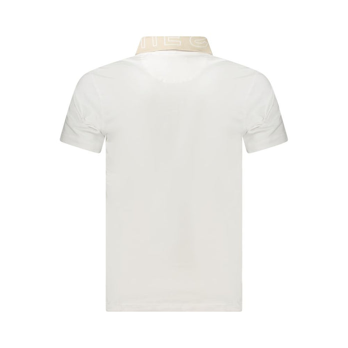 White Cotton Polo Shirt