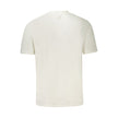 White Cotton Men T-Shirt