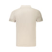 Beige Cotton Polo Shirt