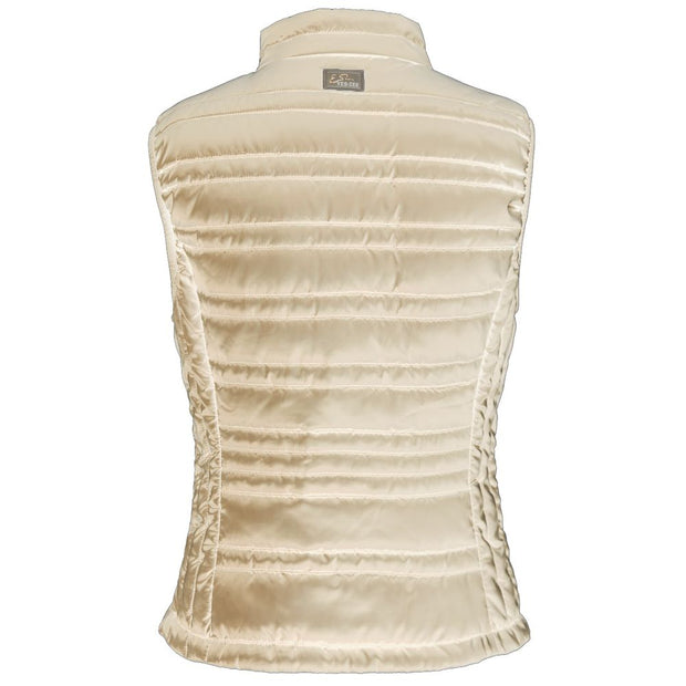 Beige Polyester Vest