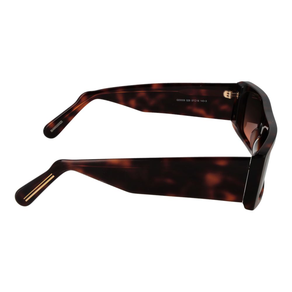 Brown Unisex Sunglasses