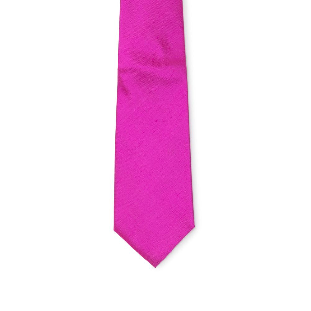 Fuchsia Silk Ties & Bowty