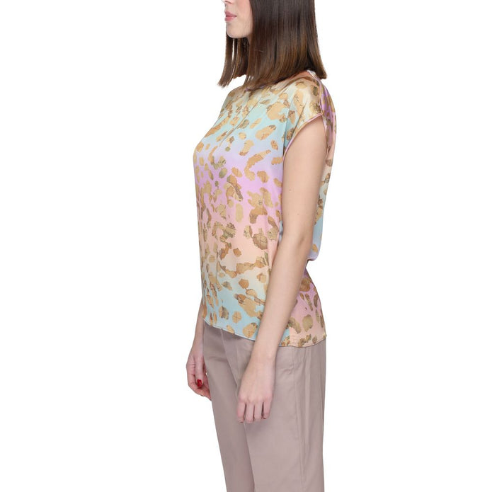 Beige Polyester Shirt