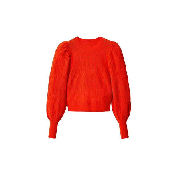 Orange Viscose Tops & T-Shirt