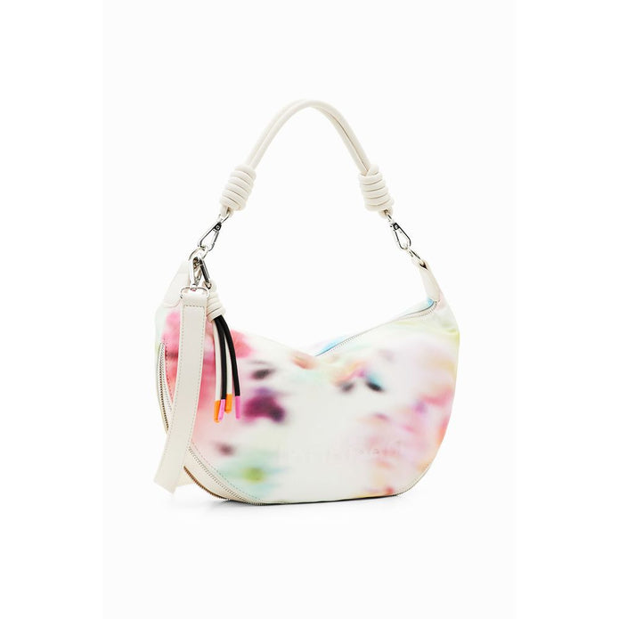 Cream Polyethylene Handbag