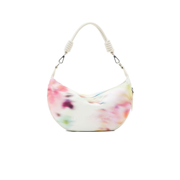 Cream Polyethylene Handbag