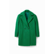 Green Polyester Jackets & Coat