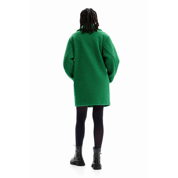 Green Polyester Jackets & Coat