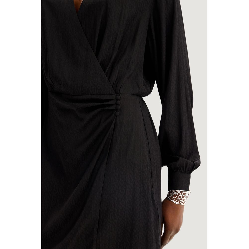 Black Polyester Dress