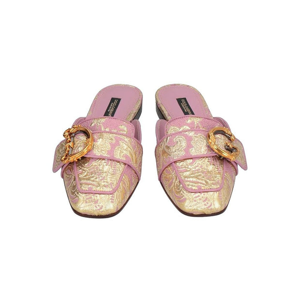 Pink Leather Di Calfskin Sandal