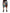 Multicolor Patchwork Cargo Bermuda Shorts