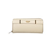 Beige Polyethylene Women Wallet