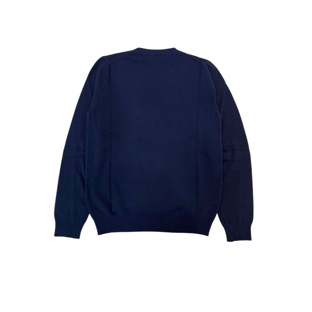 Blue Virgin Wool Sweater