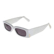 White Unisex Sunglasses