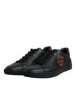 Black London Sacred Heart Sneakers Shoes