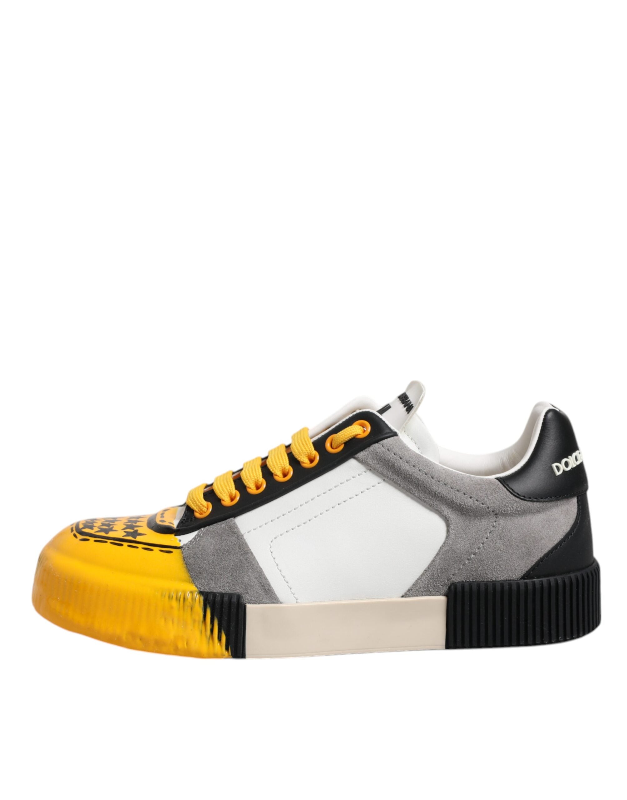 Multicolor Leather DNA Low Top Sneakers Shoes